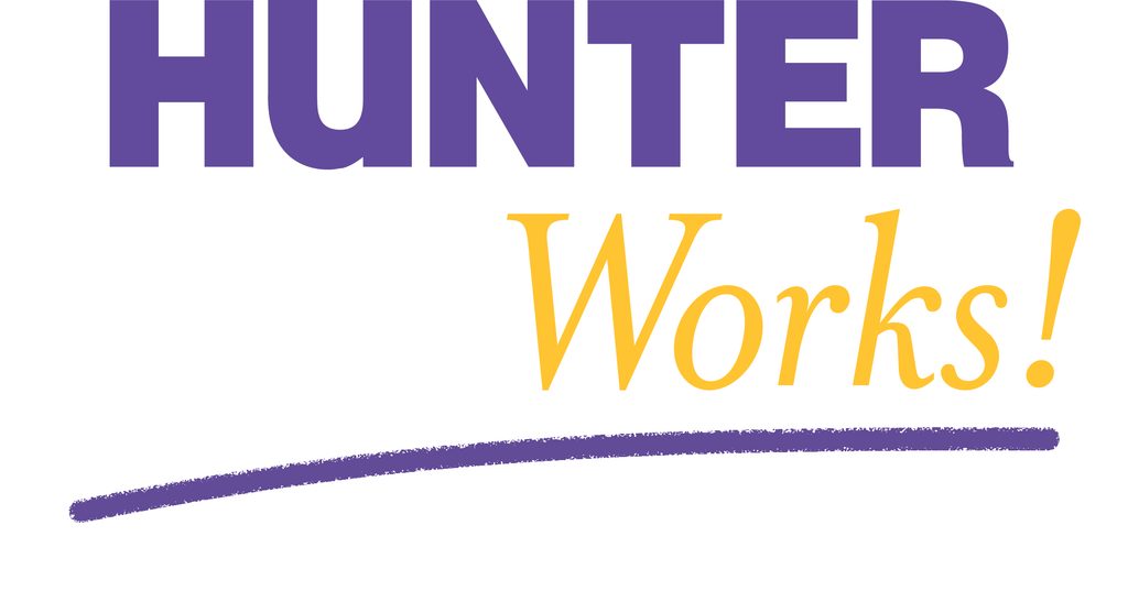 Hunter Works logo 79C90M STACKED